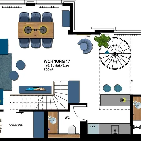 Seebruecke - Mit 2 Schlafzimmern Und Terrasse S17 Apartment Heringsdorf (Usedom)